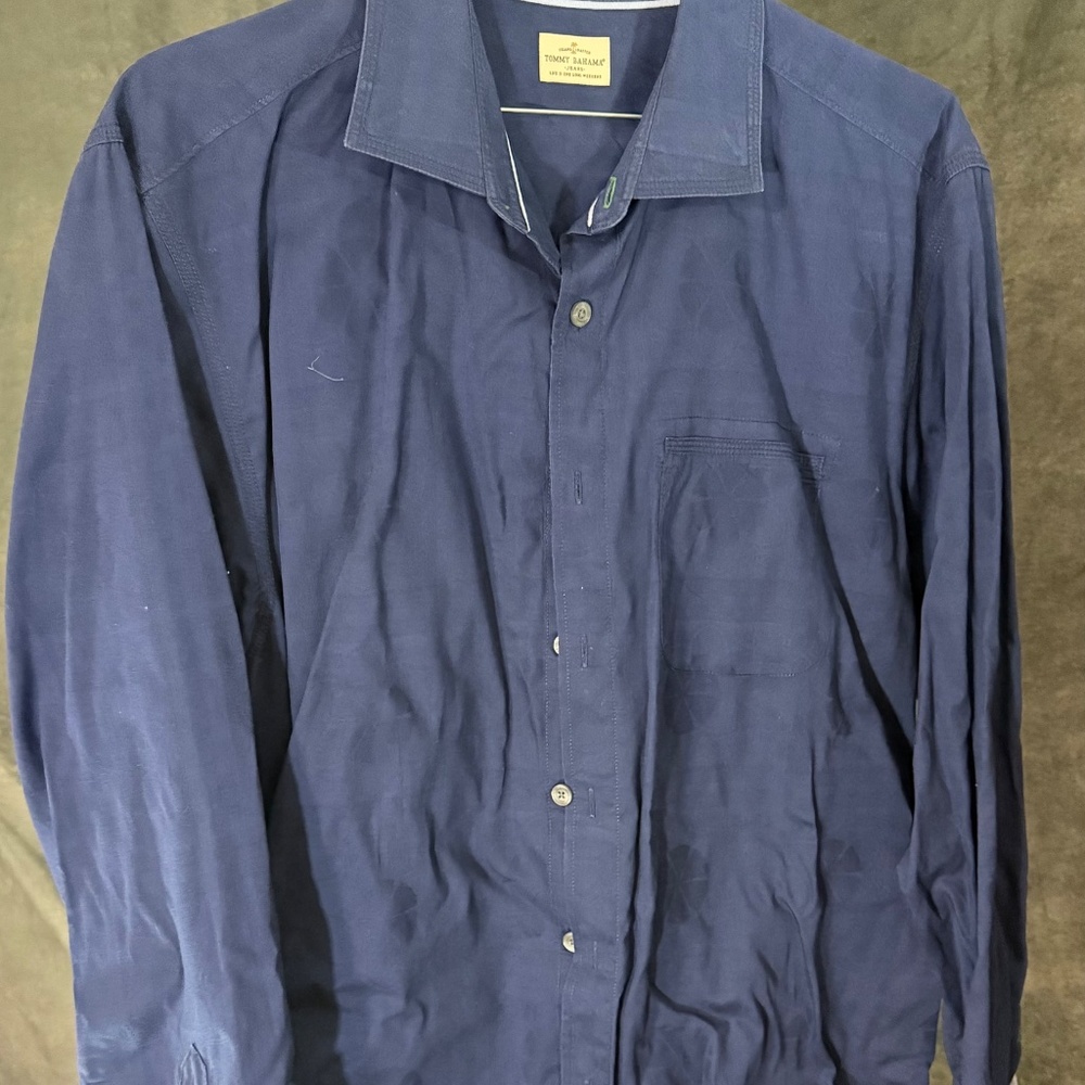 Tommy Bahama Navy Long Sleeve
